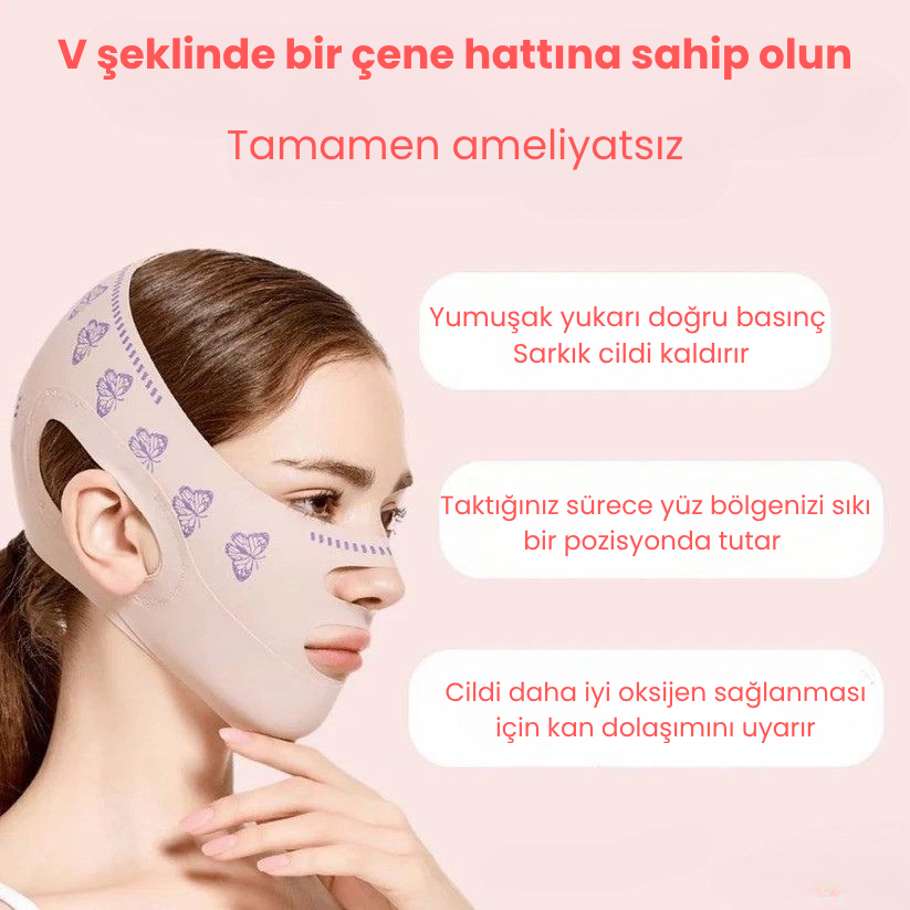 V-Line Yüz Germe Maskesi