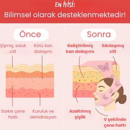 V-Line Yüz Germe Maskesi